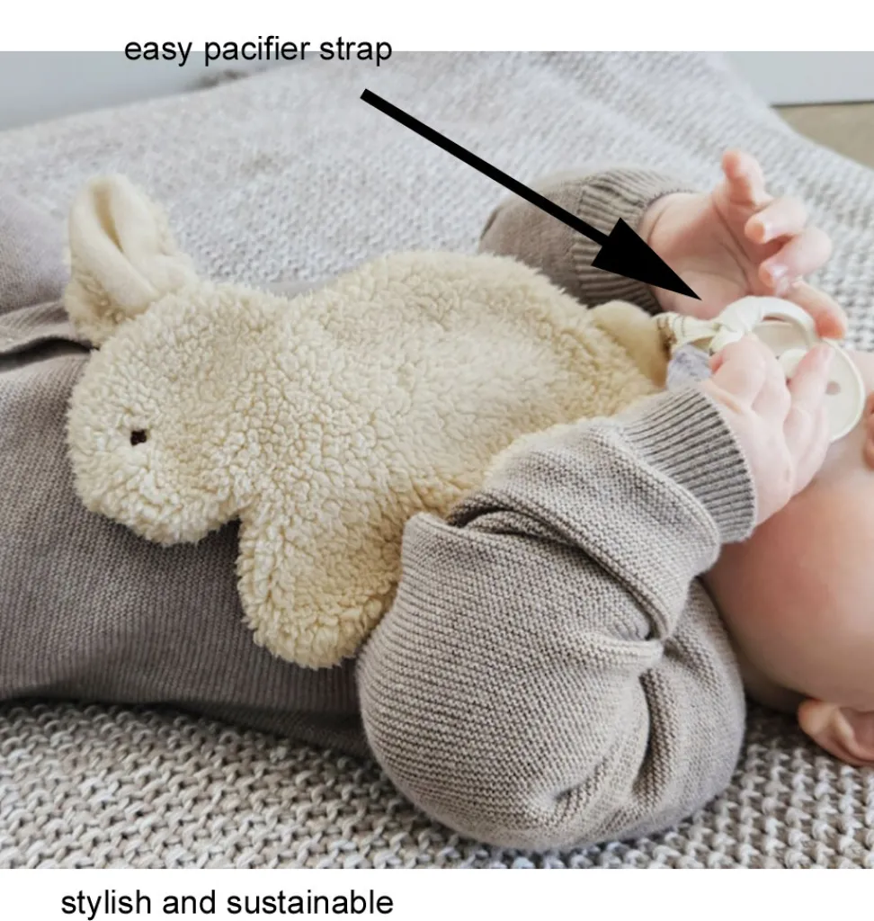 BamBam recyceltes Kaninchen-Tuttle- Schmusetuch|Kuscheltiere < 15 Euro