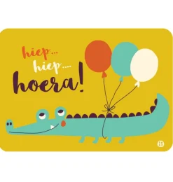 By-Bora -Karte Hip Hip Hurra- Kuscheltiere < 15 Euro|Kuscheltiere Für Reptilien Und Amphibien