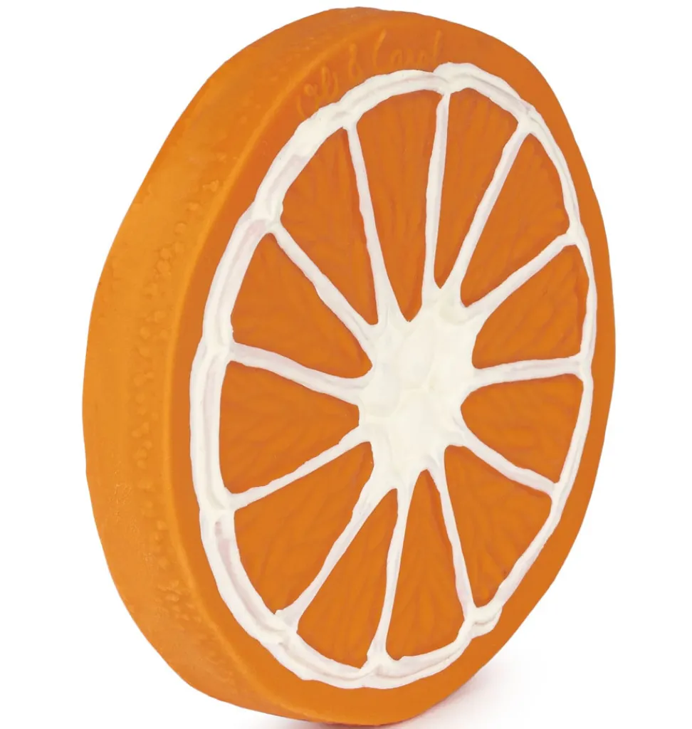 Oli & Carol Clementino-Orange von Oli&Carol- Beißspielzeug Und Badespielzeug|Essen / Food