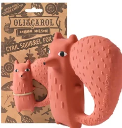Donna Wilson / Oli & Carol Cyril Squirrel Fox- Beißspielzeug Und Badespielzeug|Mehr Stofftiere