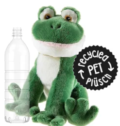 Heunec / recycled pet plush Frosch aus recycelten PET-Flaschen- Jungen|Mädchen
