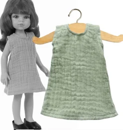 Minikane Grünes -Kleid für Amigas-Puppen- Amigas Puppenkleidung Und Schuhe|Minikane Puppen, Möbel Und Accessoires