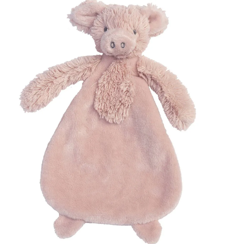Happy Horse Kuscheltuch Perry Schwein- Schmusetuch|Kuscheltiere < 15 Euro