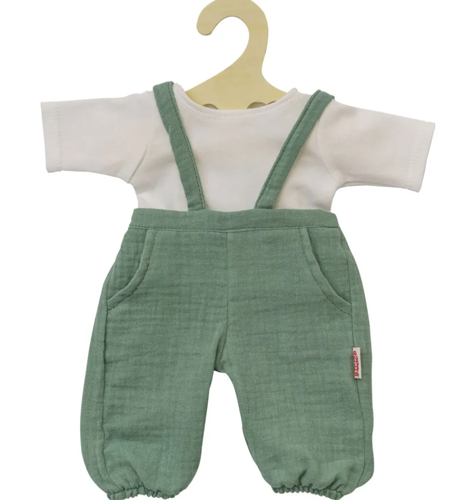 Heless -Latzhose mit T-Shirt für Gordi-Puppen / Salbeigrün- Gordi Puppenkleidung|Paola Reina Gordi Babypuppen