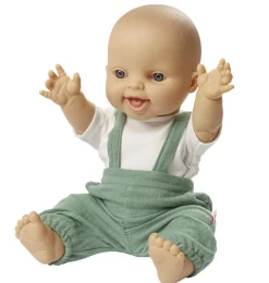 Heless -Latzhose mit T-Shirt für Gordi-Puppen / Salbeigrün- Gordi Puppenkleidung|Paola Reina Gordi Babypuppen