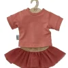 Hollie -T-Shirt und Tüll-Tutu/Rock für die Gordi-Puppen- Gordi Puppenkleidung|Paola Reina Gordi Babypuppen