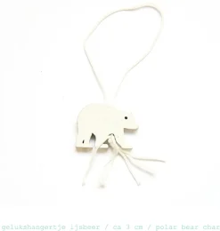 HOP Lucky Puppe in Form eines Eisbären / 4 Stück- Weihnachten|Kuscheltiere < 15 Euro