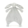 Jellycat knuffels Jellycat Bashful Silver Bunny Schmusetuch/Kuscheltuch- Schmusetuch|Kaninchen Und Hasen