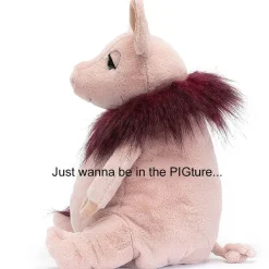 Jellycat knuffels Jellycat Glamorama-Schwein- Mädchen|Mehr Stofftiere