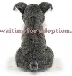 Jellycat knuffels Jellycat Lawrence Schnauzer-Hund- Jungen|Mädchen