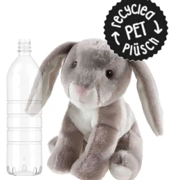 Heunec / recycled pet plush Kuscheliger Hase aus recycelten PET-Flaschen- Jungen|Mädchen