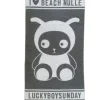 Luckyboysunday Badetuch Nulle 70 x 130 cm- Kuscheltiere < 15 Euro