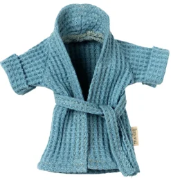 Maileg Bademantel Vater Maus Dusty Blue- Kleidung Für Die Maileg-mäuse|Puppenhaus Und Mäusehaus