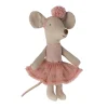 Maileg Ballerina-Maus kleine Schwester / rosa- Mädchen|Kuscheltiere Mit Mäusen Und Ratten