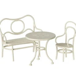 Maileg Café-Set für die Mäuse / Off-White- Puppenmöbel Und Zubehör|Puppenhaus Und Mäusehaus