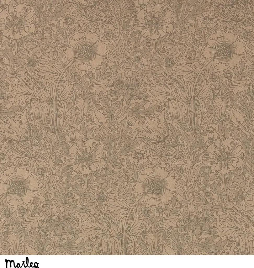 Maileg Geschenkpapier Blumen- Kuscheltiere < 15 Euro