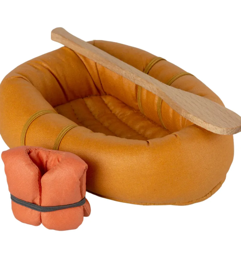Maileg Gummiboot für Mäuse - gelb gestreift- Puppenmöbel Und Zubehör|Puppenhaus Und Mäusehaus