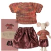 Maileg Kleidungsset Petite Couture Mutter Maus / Rock und Top- Puppenhaus Und Mäusehaus|Maileg Vater Und Mutter Maus / Opa Und Oma Maus