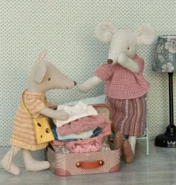Maileg Koffer Micro Pink- Puppenmöbel Und Zubehör|Puppenhaus Und Mäusehaus