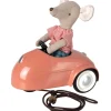 Maileg Mausauto Koralle- Puppenmöbel Und Zubehör|Puppenhaus Und Mäusehaus