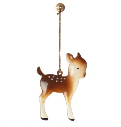 Maileg Metall-Bambi-Anhänger / klein- Weihnachten|Reh Kuscheltiere