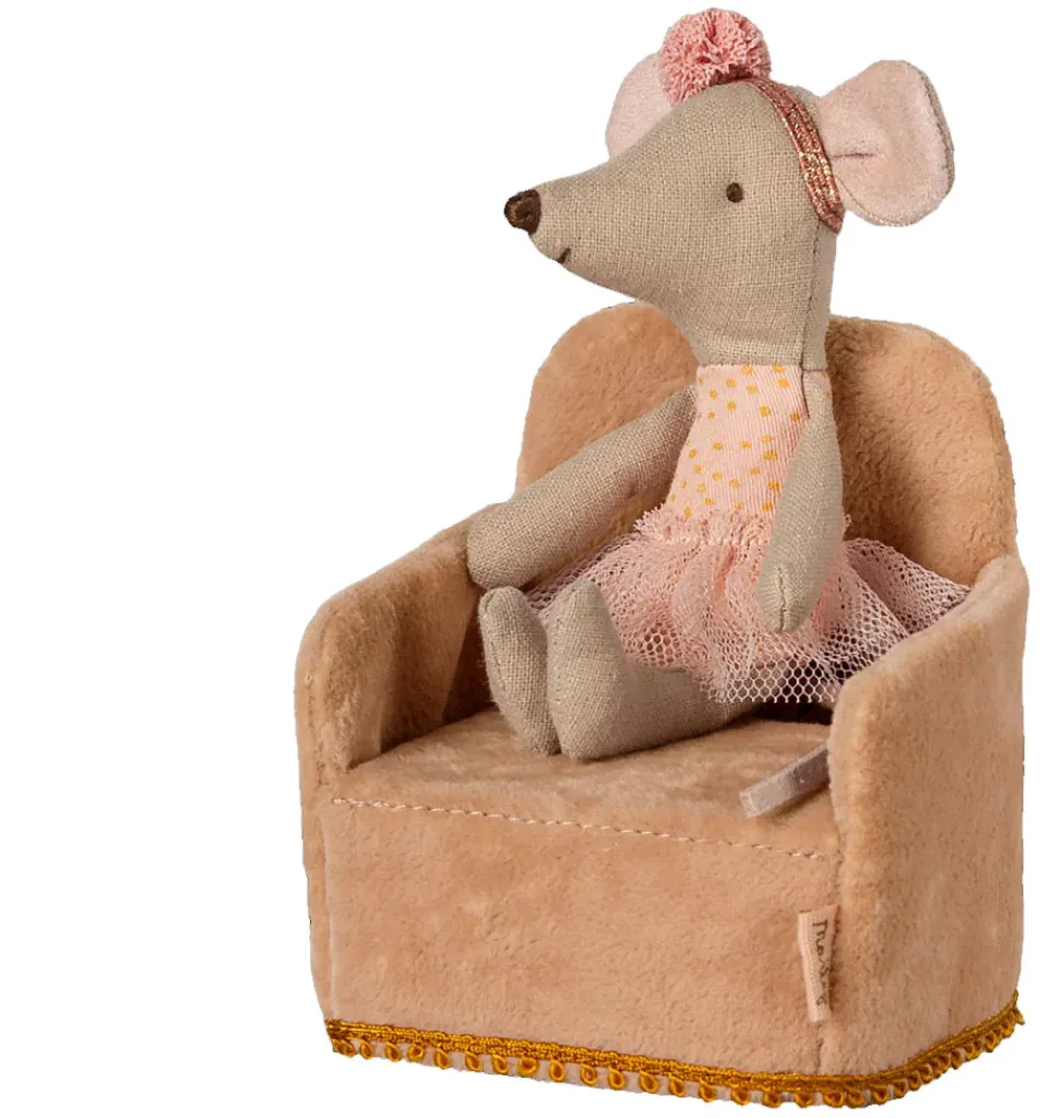 Maileg Relaxsessel für die Mäuse / Puder- Puppenmöbel Und Zubehör|Puppenhaus Und Mäusehaus