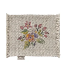 Maileg Teppich Blumen klein- Puppenmöbel Und Zubehör|Puppenhaus Und Mäusehaus