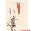 Maileg -Karte Happy Day mit Umschlag- Kuscheltiere < 15 Euro