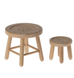 Maileg -Set aus Tisch und Hocker für die Mäuse- Puppenhaus Und Mäusehaus|Mädchen
