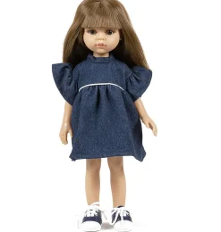 Minikane Amigas Puppenkleid Daisy und Jeans / Denim- Amigas Puppenkleidung Und Schuhe|Minikane Puppenkleidung Für Gordis, Gordi Debout, Amigas, Babys, Les Minis & Peque
