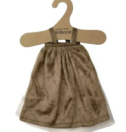 Minikane Amigas Puppenkleid Samt braun mit Kleiderbügel- Amigas Puppenkleidung Und Schuhe|Minikane Puppenkleidung Für Gordis, Gordi Debout, Amigas, Babys, Les Minis & Peque