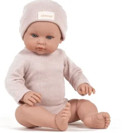 Minikane Bambinis – Ensemble mit langen Ärmeln, Andréa et bonnet und nid d'abeille pétale- Minikane Collection Les Bambinis.|Puppenunterwäsche