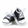 Minikane Basketballschuhe Komvers noir für Gordi-Puppen- Gordi Puppenkleidung|Puppenschuhe / Puppenstiefel / Hausschuhe / Sandalen