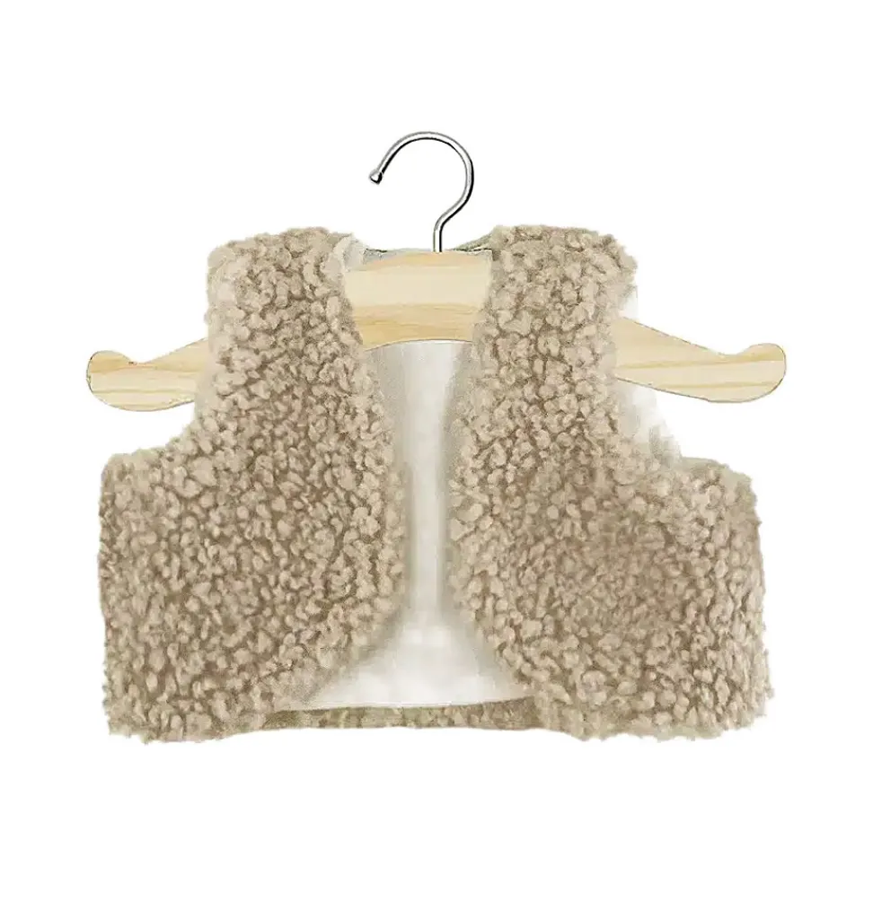 Minikane Kunstpelzweste Tao für Gordi-Puppen- Gordi Puppenkleidung|Minikane Puppenkleidung Für Gordis, Gordi Debout, Amigas, Babys, Les Minis & Peque