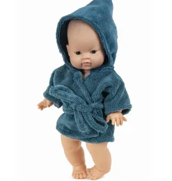Minikane peignoir und tissu éponge Paon für Gordi-Puppen- Gordi Puppenkleidung|Minikane Puppen, Möbel Und Accessoires