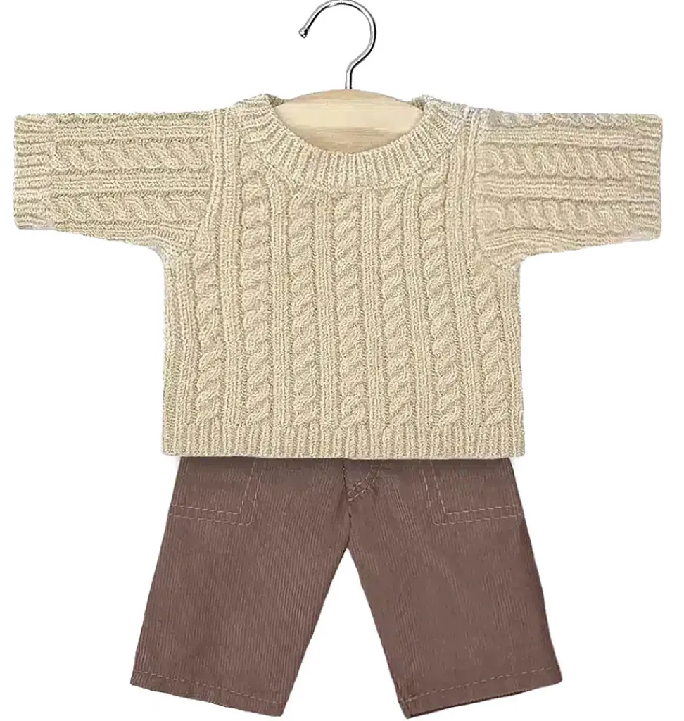 Minikane -Kleidungsset für Gordi-Puppen / Pullover und Hose- Gordi Puppenkleidung|Minikane Puppenkleidung Für Gordis, Gordi Debout, Amigas, Babys, Les Minis & Peque