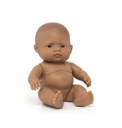 Miniland poppen Miniland Babypuppe Lateinamerikanisches Mädchen- Miniland-puppen|Mädchen
