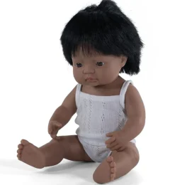 Miniland poppen Miniland Puppe Junge Hispanic 38 cm- Miniland-puppen|Jungen