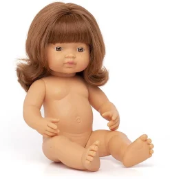 Miniland poppen Miniland-Puppenmädchen mit roten Haaren- Miniland-puppen|Mädchen