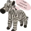 Nicotoy knuffels Nicotoy Zebra Kuscheltier 27 cm- Jungen|Mehr Stofftiere