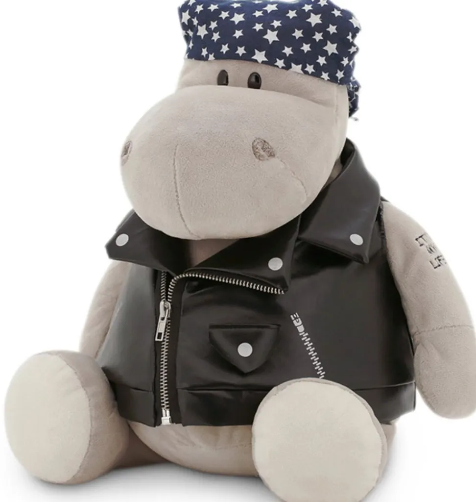 Orange Toys Po der Nilpferd-Biker- Jungen|Mehr Stofftiere