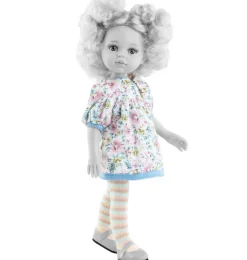 Paola Reina poppen Paola Reina Amigas Bekleidungsset Mari Pili / Kleid mit Strumpfhose- Amigas-puppen Von Minikane & Paola Reina|Mädchen