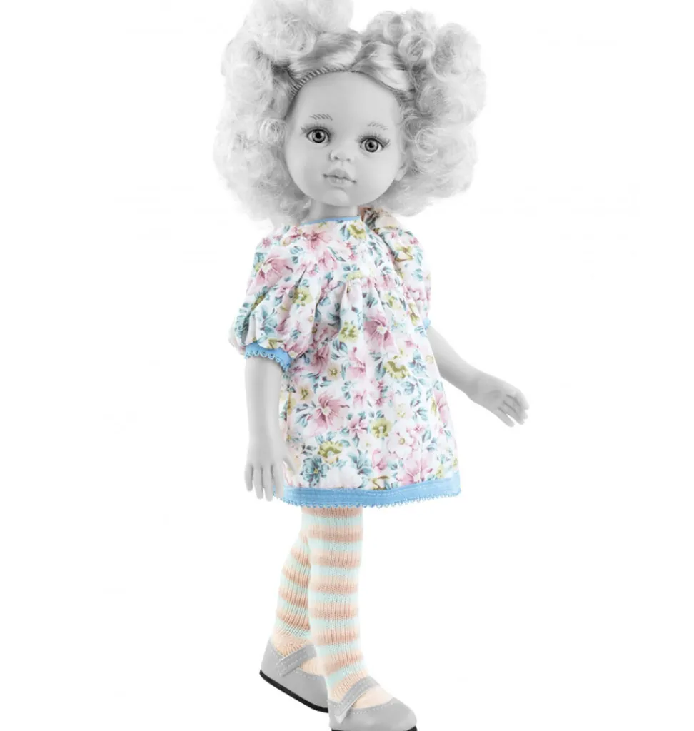 Paola Reina poppen Paola Reina Amigas Bekleidungsset Mari Pili / Kleid mit Strumpfhose- Amigas-puppen Von Minikane & Paola Reina|Mädchen