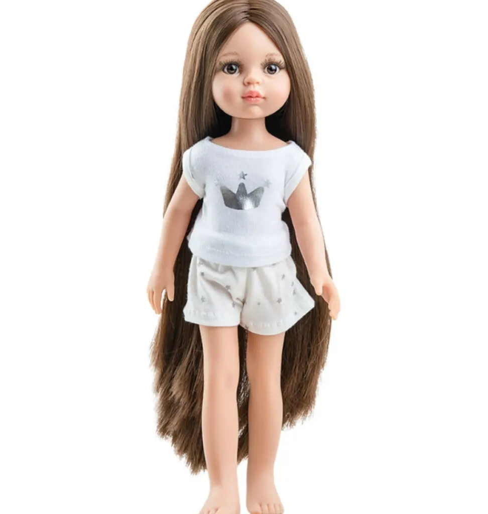 Paola Reina poppen Paola Reina Amigas Puppe Carol mit extra langen Haaren- Paola Reina Gordi Babypuppen|Amigas-puppen Von Minikane & Paola Reina