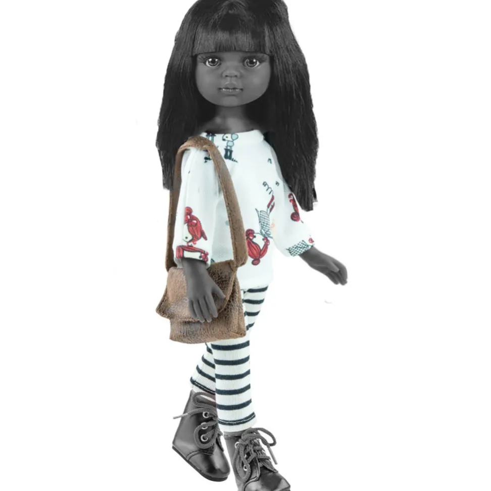 Paola Reina poppen Paola Reina Amigas Puppenkleidungsset Nora mit Tasche- Amigas Puppenkleidung Und Schuhe|Amigas-puppen Von Minikane & Paola Reina
