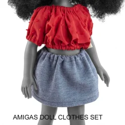 Paola Reina poppen Paola Reina Amigas Puppenkleidungsset Camilla- Amigas Puppenkleidung Und Schuhe|Amigas-puppen Von Minikane & Paola Reina