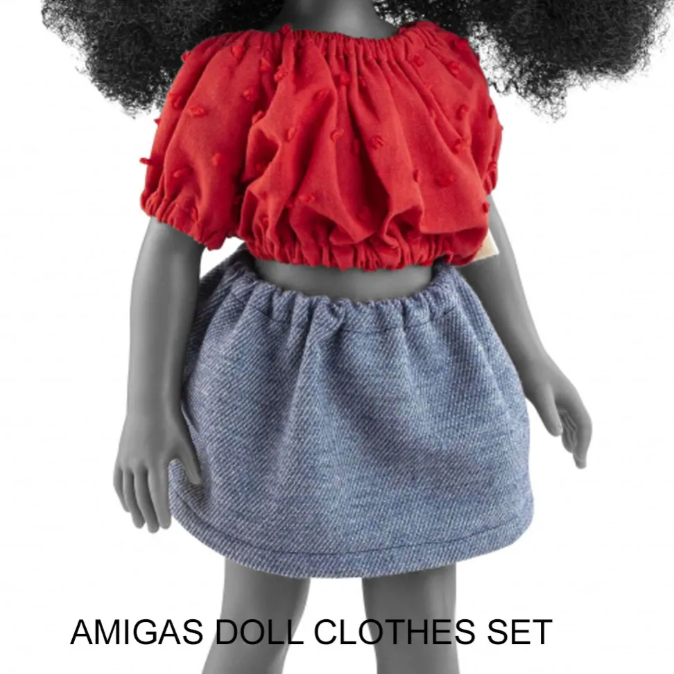 Paola Reina poppen Paola Reina Amigas Puppenkleidungsset Camilla- Amigas Puppenkleidung Und Schuhe|Amigas-puppen Von Minikane & Paola Reina