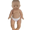 Paola Reina poppen Paola Reina Asiatisches Gordi-Mädchen mit weißem Minikane-Höschen- Minikane Puppenkleidung Für Gordis, Gordi Debout, Amigas, Babys, Les Minis & Peque|Paola Reina Gordi Babypuppen