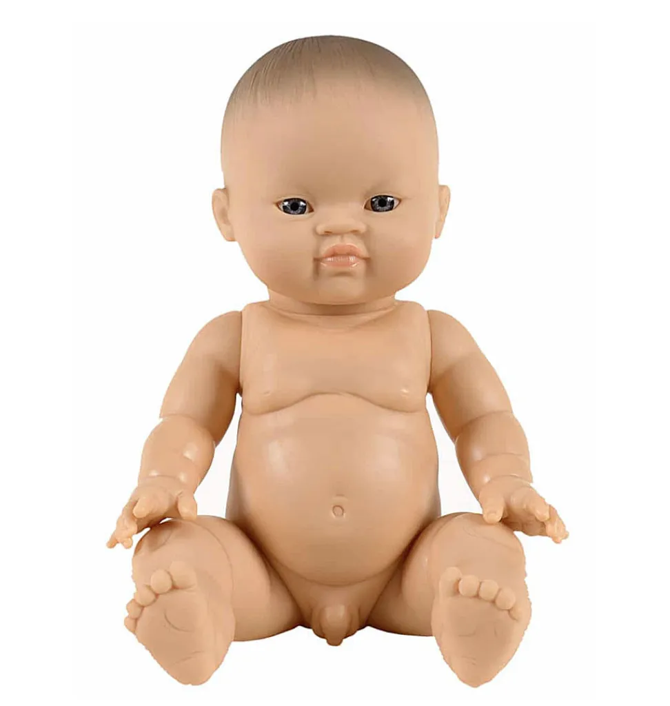 Paola Reina poppen Paola Reina Gordi Babypuppe Asiatischer Junge mit blauen Augen- Minikane Puppen, Möbel Und Accessoires|Paola Reina Gordi Babypuppen