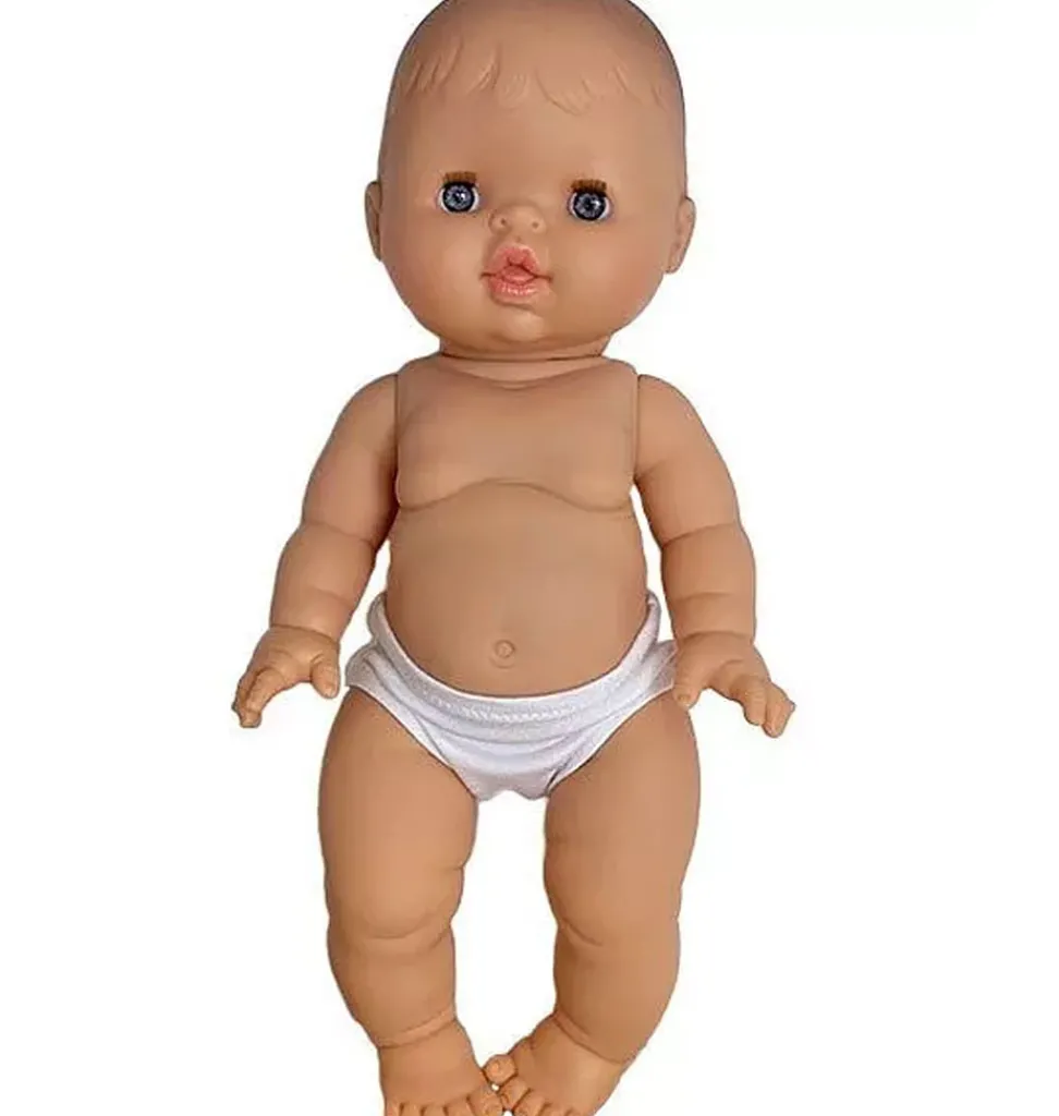 Paola Reina poppen Paola Reina Gordi Mädchen mit weißem Minikane-Höschen- Minikane Puppenkleidung Für Gordis, Gordi Debout, Amigas, Babys, Les Minis & Peque|Paola Reina Gordi Babypuppen